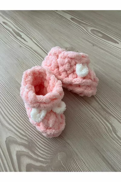 طفل اليد محبوك الجوارب