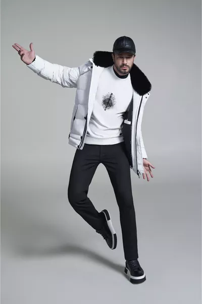 Scarpe casual da uomo nere % pelle con lacci con suola flessibile 