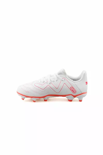 Future Play Fg/Ag Jr Junior Chaussures De Football Gazon  Blanc
