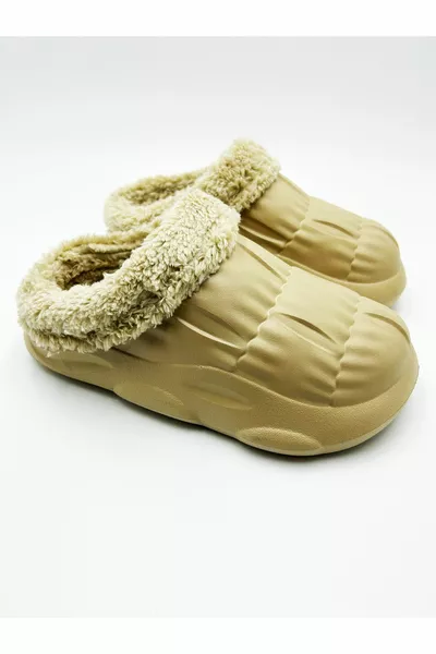 Laine ultra douce chaussons de maison unisexes de qualité