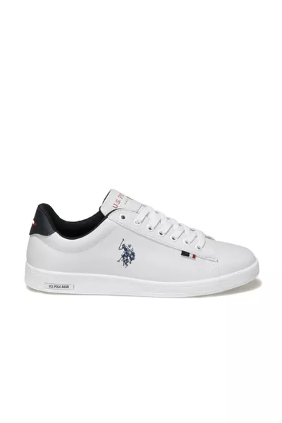 Uus Polo Assn Franco 1fx حذاء رياضي رجالي أبيض  