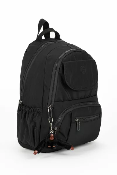 Kırinkıl للماء حقيبة ظهر مدرسية كبيرة الحجم للجنسين وحقيبة سفر مع رفرف علوي