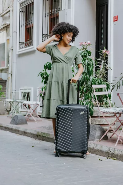 Koffer Medium Koffer Koffer  Schwarz Reisekoffer