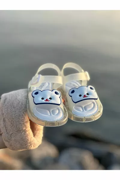 مضاءة صنادل فاخرة للأطفال النعال خفيفة الوزن النعال لينة وحيد ، الصنادل