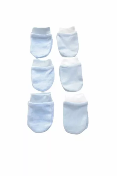 6 أزواج من كريم قفازات الأطفال