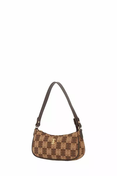 حقيبة كتف نسائية بالقهوة 