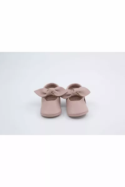 Baby Pink Luz Series Обувь из натуральной кожи для первого шага
