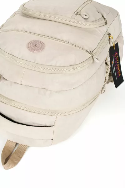 Унисекс складчатая водонепроницаемая ткань большого размера с несколькими отделениями школьный и туристический рюкзак 