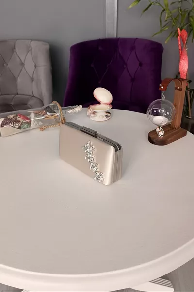 عشرة الساتان صندوق معدني القضية نجمة التبعي المرأة مساء اللباس حقيبة