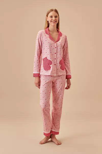 طقم بيجامة رجالي محبوب