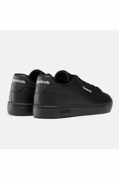 Court Clean Herren Schwarze Sneakers