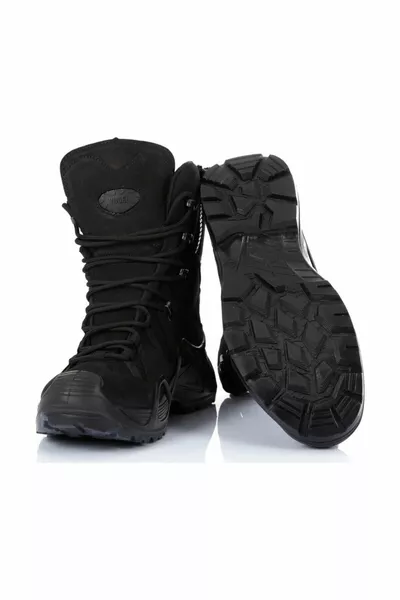 للجنسين أسود التكتيكية سستة الأحذية العسكرية 
