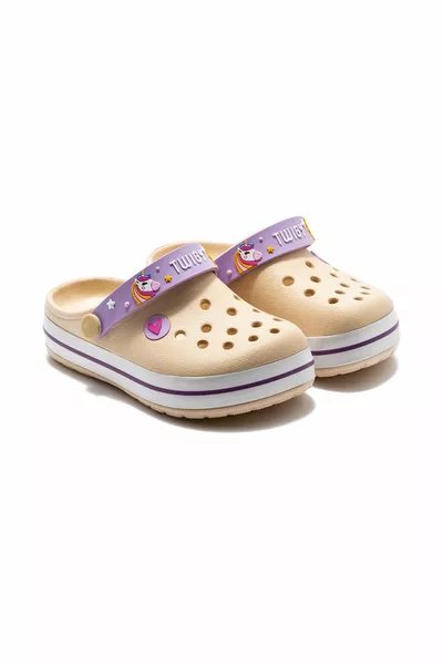 Seli Kids Sabo Pantofole Beige /