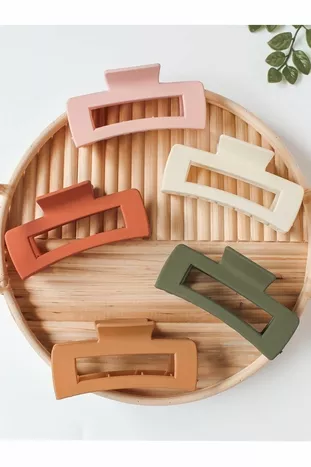 Colorful Women's Latch Clasp Set of 5