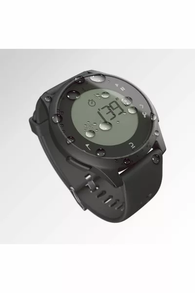 Orologio da corsa cronometro impermeabile - Nero - 