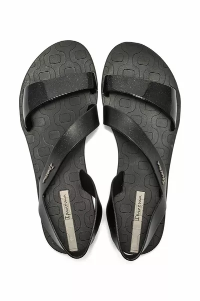 فايب فيم صندل نسائي أسود /