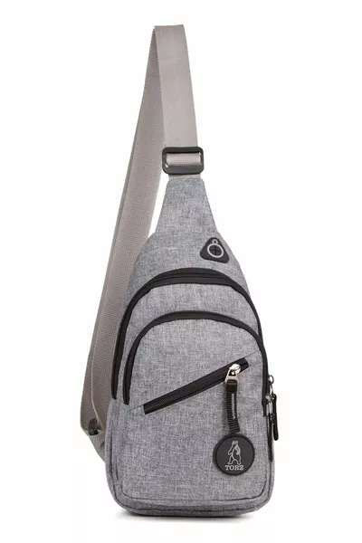 Чанта за гърди с една ръка Ежедневна мини раница с изход за слушалки