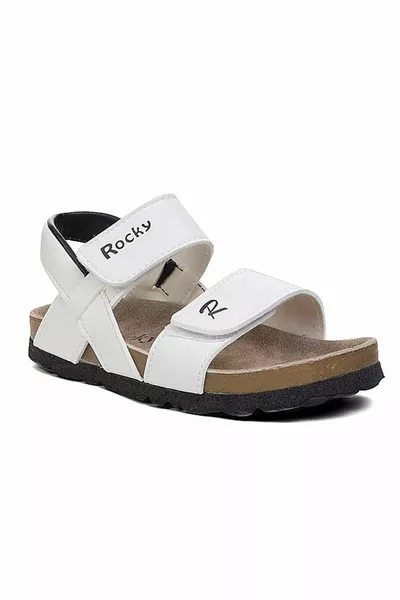 Rocky  Sandali Ortopedici Bambini Bianco