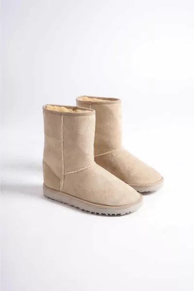  أحذية نسائية Uggy أحذية صوفية متوسطة