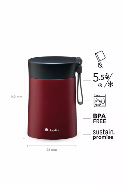 بيسترو ثيرمافاك ترمس طعام ستانلس ستيل 0, لتر