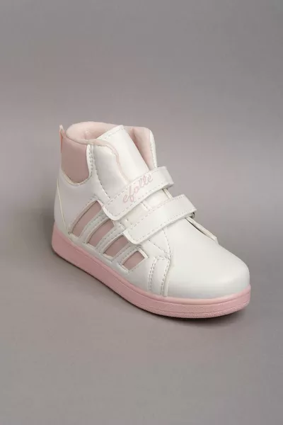 Girls' White Efl Sport Boots