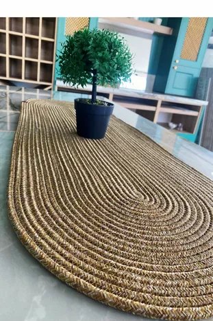 Джут, Плетение, Бегунок, Американский сервис, Supla, Скатерть, Чехол для журнального столика, Декор, Презентация