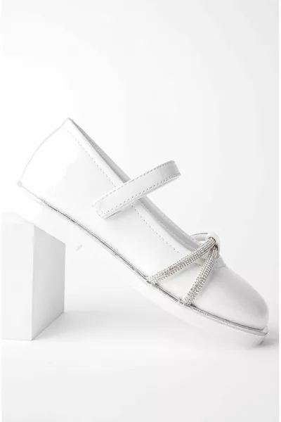 يونيكورن مضمونة يوميا العظام خفيفة الوزن الحجر الوحيد وشقق الباليه الفيلكرو للفتيات