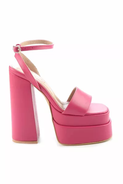 Chaussures de soirée femme fuchsia 
