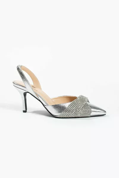 المرأة أحذية جلدية الكعب التبعي مفصلة