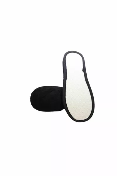 النعال المخملية حمام المنزل فندق الأمومة النعال عدم الانزلاق سميكة Opennose