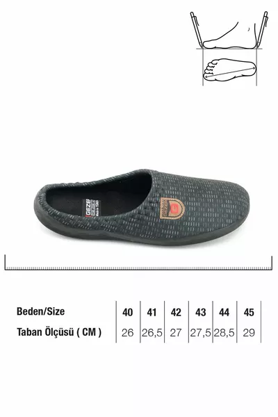 Pantoufles d’hiver pour la maison des hommes