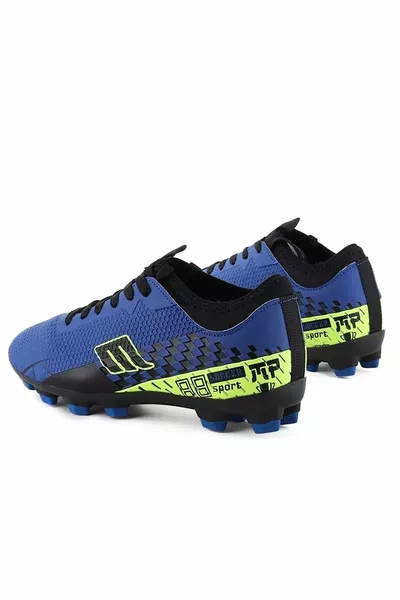 M.p  Scarpe da calcio blu unisex
