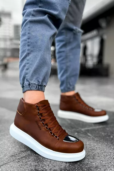  Cbt Roma Mirror Мъжки ботуши тен