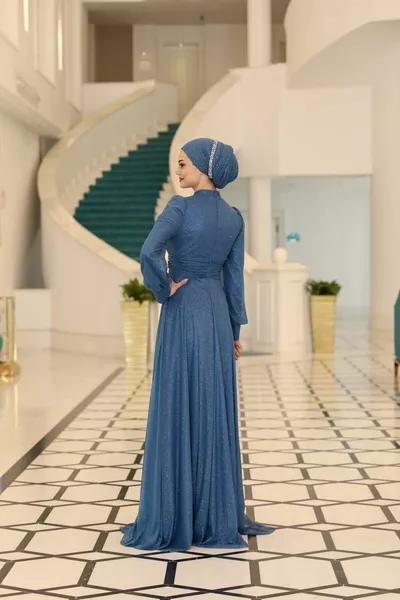 Хиджаб вечерни рокли