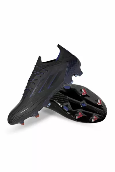X Speedflow.1 FG Мужские футбольные бутсы с газоном черные  