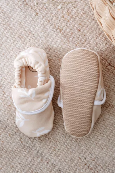 القطن غير زلة وحيد الطفل الجوارب ، منزل الأحذية النعال الحضانة أحذية باندوف