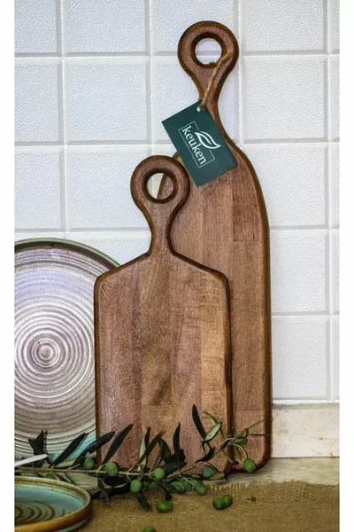 Ceviz Kesme Ve Servis Tahtası  Cmx  Cm-  Cm 2 Adet