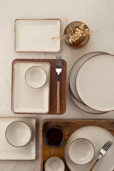 Moderna  Parça 6 Kişilik Kahvaltı Takımı Tarçın