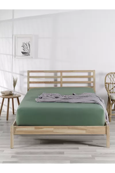 % Памук | Еднолицев/Двулицев Ластичен Чаршаф | Памучен Джърси | Памучен Чаршаф