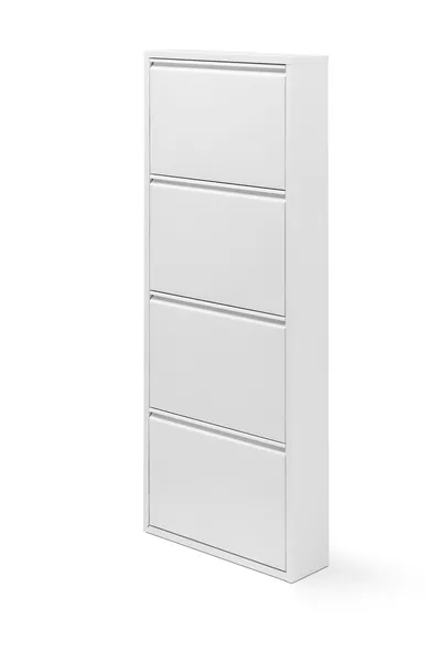 4-Tier Metal Shoe Rack (white) with 3 Different Color Options