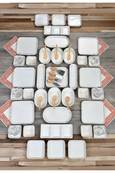 Modern  Parça Seramik Kahvaltı Takımı