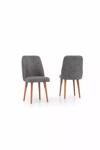 Uzman Home Series Square Gold Chair 1 Piece