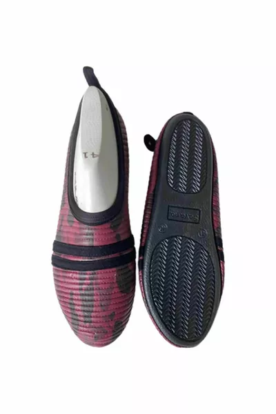 Chaussures de bain à semelle antidérapante à motif camouflage