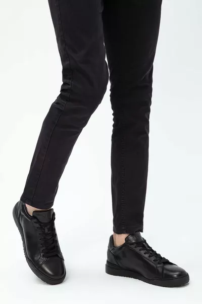 أحذية رياضية وأحذية رياضية من الجلد الطبيعي للرجال  -1 Erk Ayk 