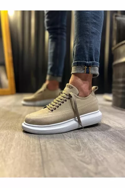 Günlük Ayakkabı Vizon Süet