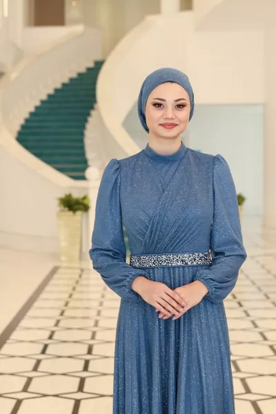 Dila Hijab Evening Dress 