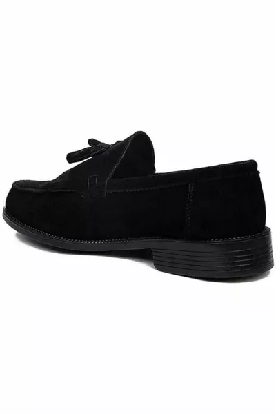 Corcik Tassel Suede Heels Model Heren Casual en Trouwschoenen