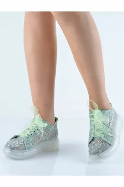 Mesh Stone Sneakers
