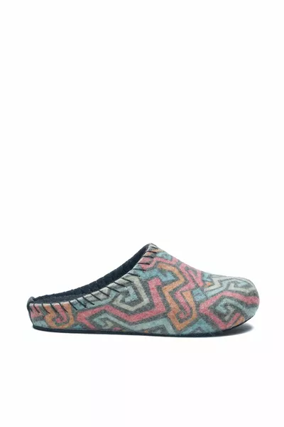 Pantofole da casa unisex in lana con suola a fungo anatomica multicolore
