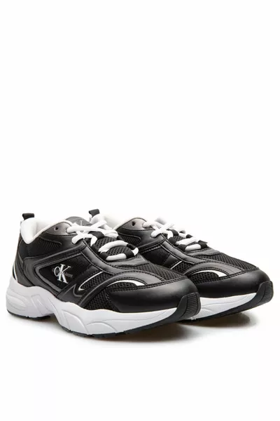 سنيكرز إيفا بنعل مطاطي أسود للسيدات -0GM